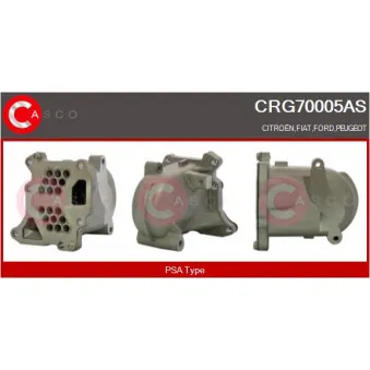 CASCO CRG70005AS - Radiateur, réaspiration des gaz d'échappement