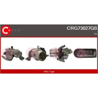 CASCO CRG73027GS - Radiateur, réaspiration des gaz d'échappement
