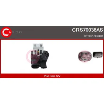 Résistance du ventilateur de radiateur CASCO CRS70038AS