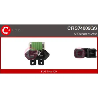 Résistance du ventilateur de radiateur CASCO [CRS74009GS]