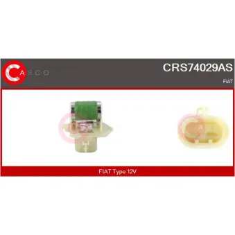 CASCO CRS74029AS - Résistance du ventilateur de radiateur