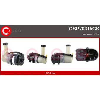 CASCO CSP70315GS - Pompe hydraulique, direction
