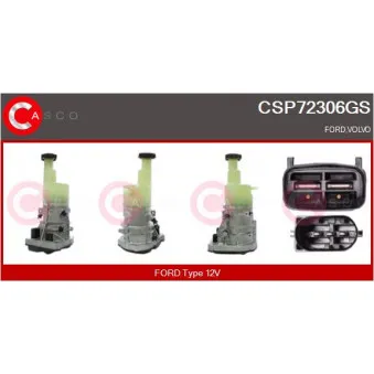 CASCO CSP72306GS - Pompe hydraulique, direction