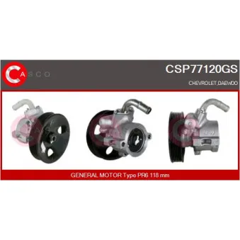 CASCO CSP77120GS - Pompe hydraulique, direction