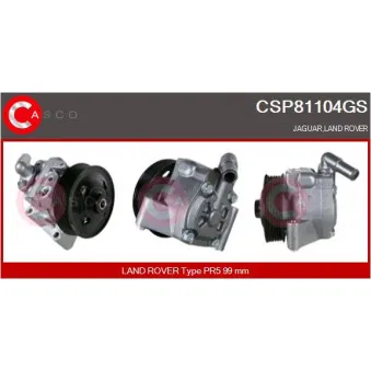 CASCO CSP81104GS - Pompe hydraulique, direction