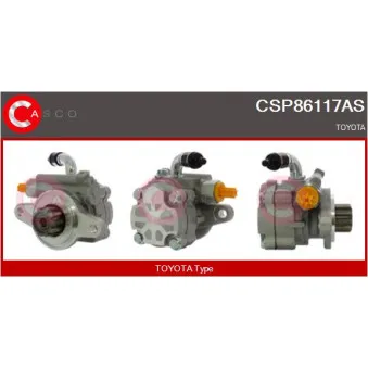 CASCO CSP86117AS - Pompe hydraulique, direction