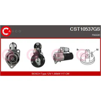 Démarreur CASCO [CST10537GS]
