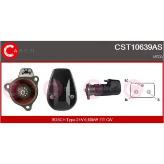 CASCO CST10639AS - Démarreur
