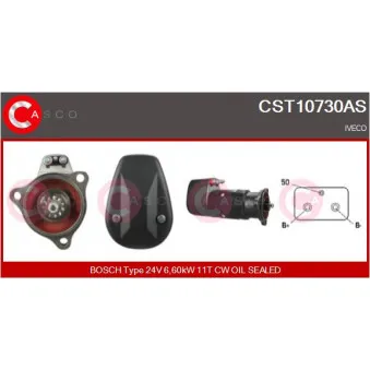 CASCO CST10730AS - Démarreur