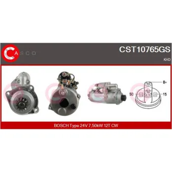 Démarreur CASCO [CST10765GS]
