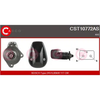 CASCO CST10772AS - Démarreur