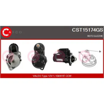 CASCO CST15174GS - Démarreur