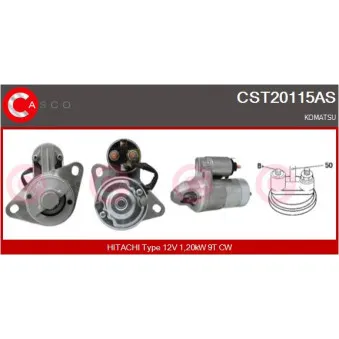 Démarreur CASCO CST20115AS
