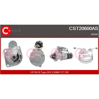 Démarreur CASCO OEM S25156
