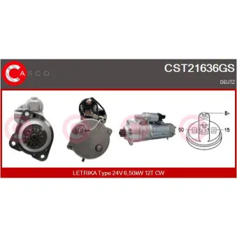 CASCO CST21636GS - Démarreur