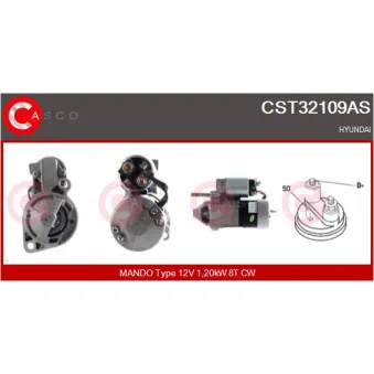CASCO CST32109AS - Démarreur