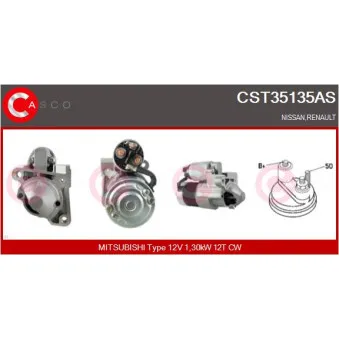 Démarreur CASCO OEM M0T86181AM