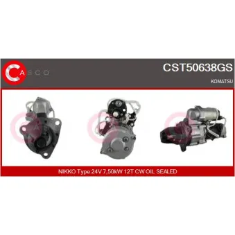 CASCO CST50638GS - Démarreur