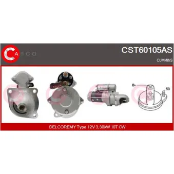 CASCO CST60105AS - Démarreur