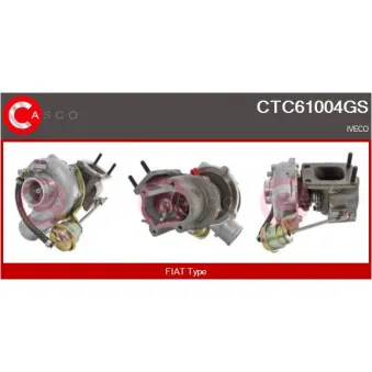 CASCO CTC61004GS - Turbocompresseur, suralimentation