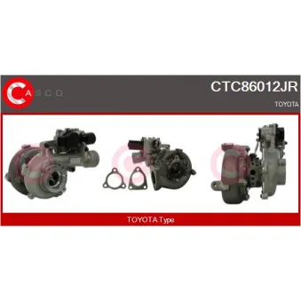 CASCO CTC86012JR - Turbocompresseur, suralimentation
