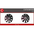 CASCO CVF61001GS - Embrayage, ventilateur de radiateur