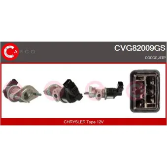 CASCO CVG82009GS - Vanne EGR