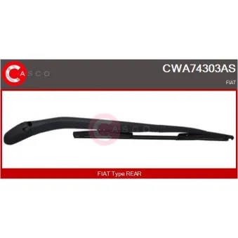 CASCO CWA74303AS - Bras d'essuie-glace, nettoyage des vitres