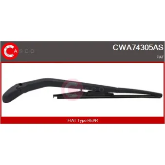 CASCO CWA74305AS - Bras d'essuie-glace, nettoyage des vitres