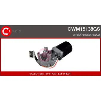 Moteur d'essuie-glace CASCO [CWM15138GS]