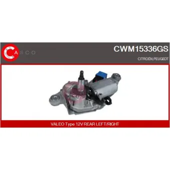 Moteur d'essuie-glace CASCO [CWM15336GS]