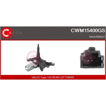 CASCO CWM15400GS - Moteur d'essuie-glace