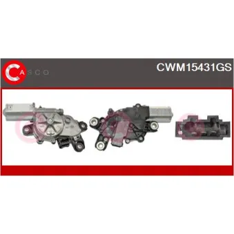 Moteur d'essuie-glace CASCO [CWM15431GS]