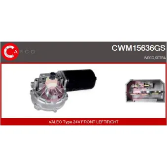 CASCO CWM15636GS - Moteur d'essuie-glace