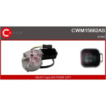 CASCO CWM15662AS - Moteur d'essuie-glace