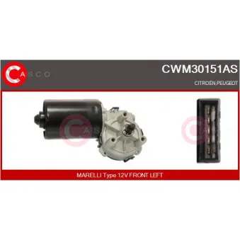 Moteur d'essuie-glace CASCO OEM 9642127580