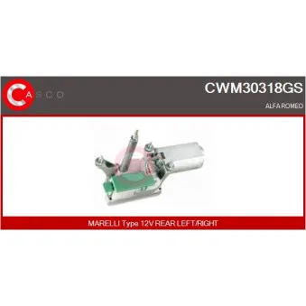 Moteur d'essuie-glace CASCO [CWM30318GS]