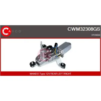Moteur d'essuie-glace CASCO [CWM32308GS]