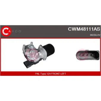 CASCO CWM48111AS - Moteur d'essuie-glace