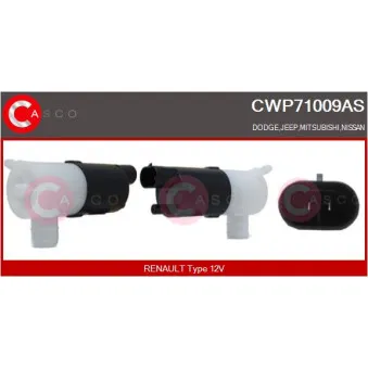 CASCO CWP71009AS - Pompe d'eau de nettoyage, nettoyage des vitres