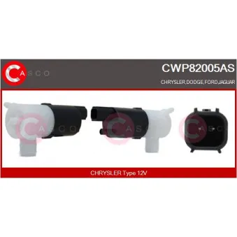 CASCO CWP82005AS - Pompe d'eau de nettoyage, nettoyage des vitres