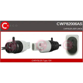 CASCO CWP82006AS - Pompe d'eau de nettoyage, nettoyage des vitres