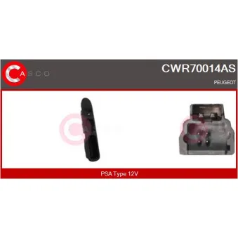 CASCO CWR70014AS - Interrupteur, lève-vitre