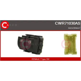 CASCO CWR71030AS - Interrupteur, lève-vitre