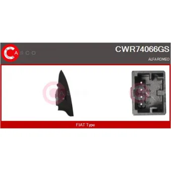 CASCO CWR74066GS - Interrupteur, lève-vitre arrière gauche