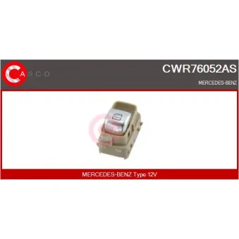 Interrupteur, lève-vitre CASCO CWR76052AS