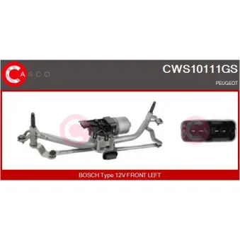 Système de nettoyage des vitres CASCO OEM 9650380780