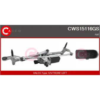 CASCO CWS15116GS - Système de nettoyage des vitres