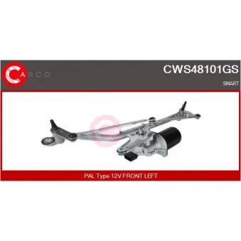 CASCO CWS48101GS - Système de nettoyage des vitres