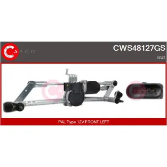 CASCO CWS48127GS - Système de nettoyage des vitres